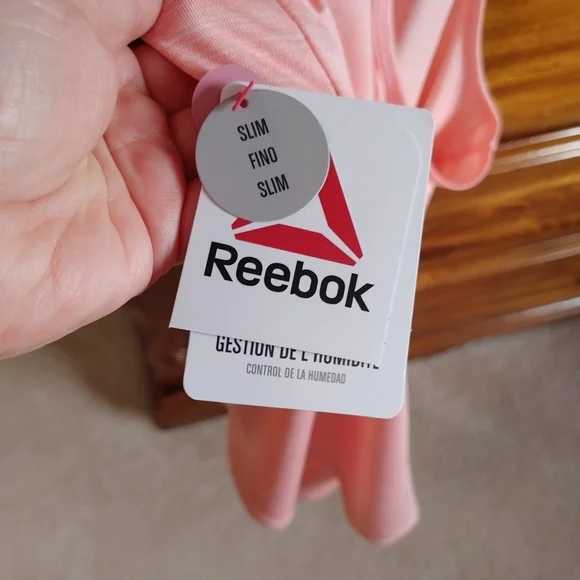 NWT Reebok Women's Peach RacerBack Active Tank - Picture 9 of 12